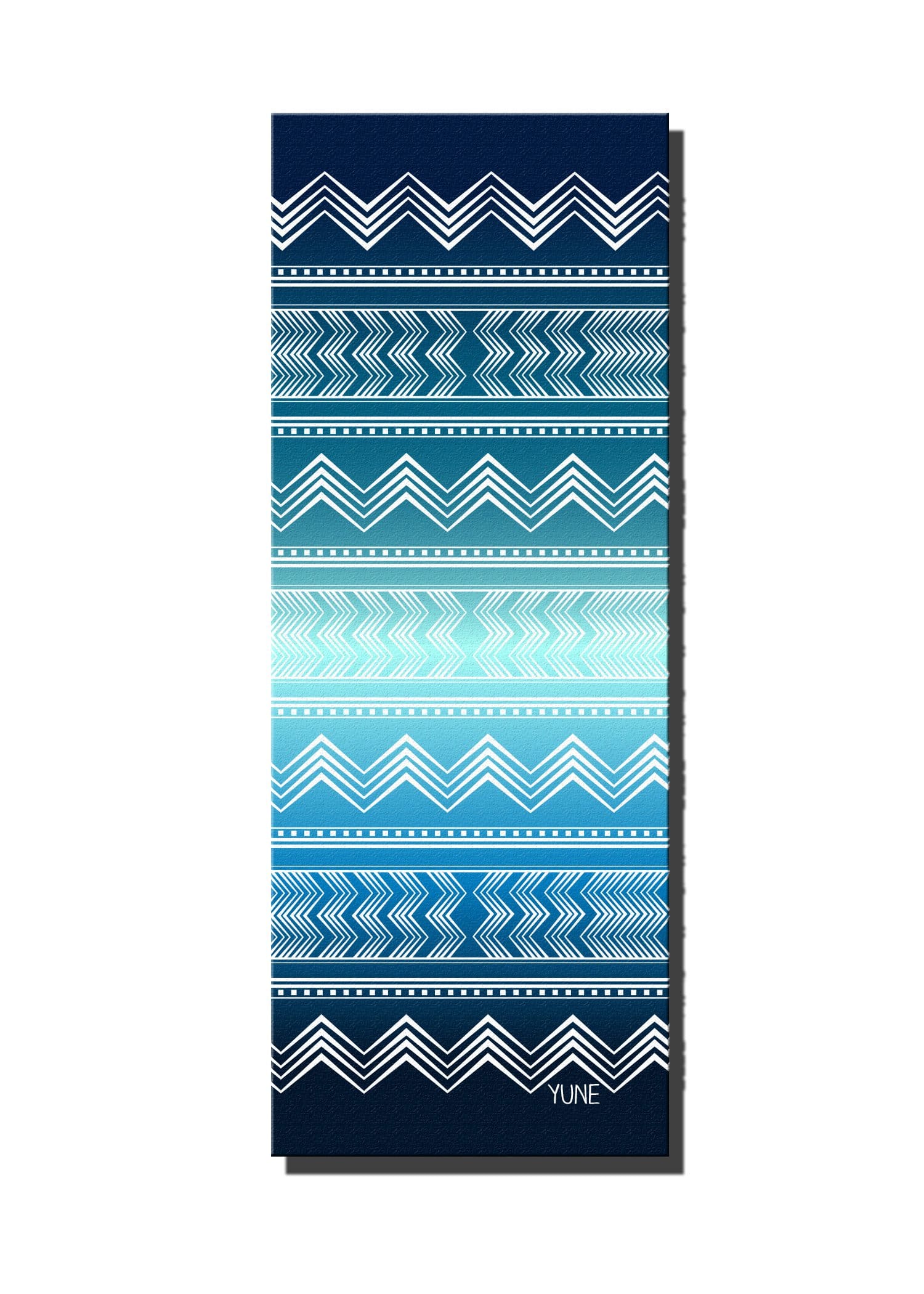 Yoga Mat | 6mm Thick | Blue | Non-Slip | Eco Friendly | Yune Yoga |