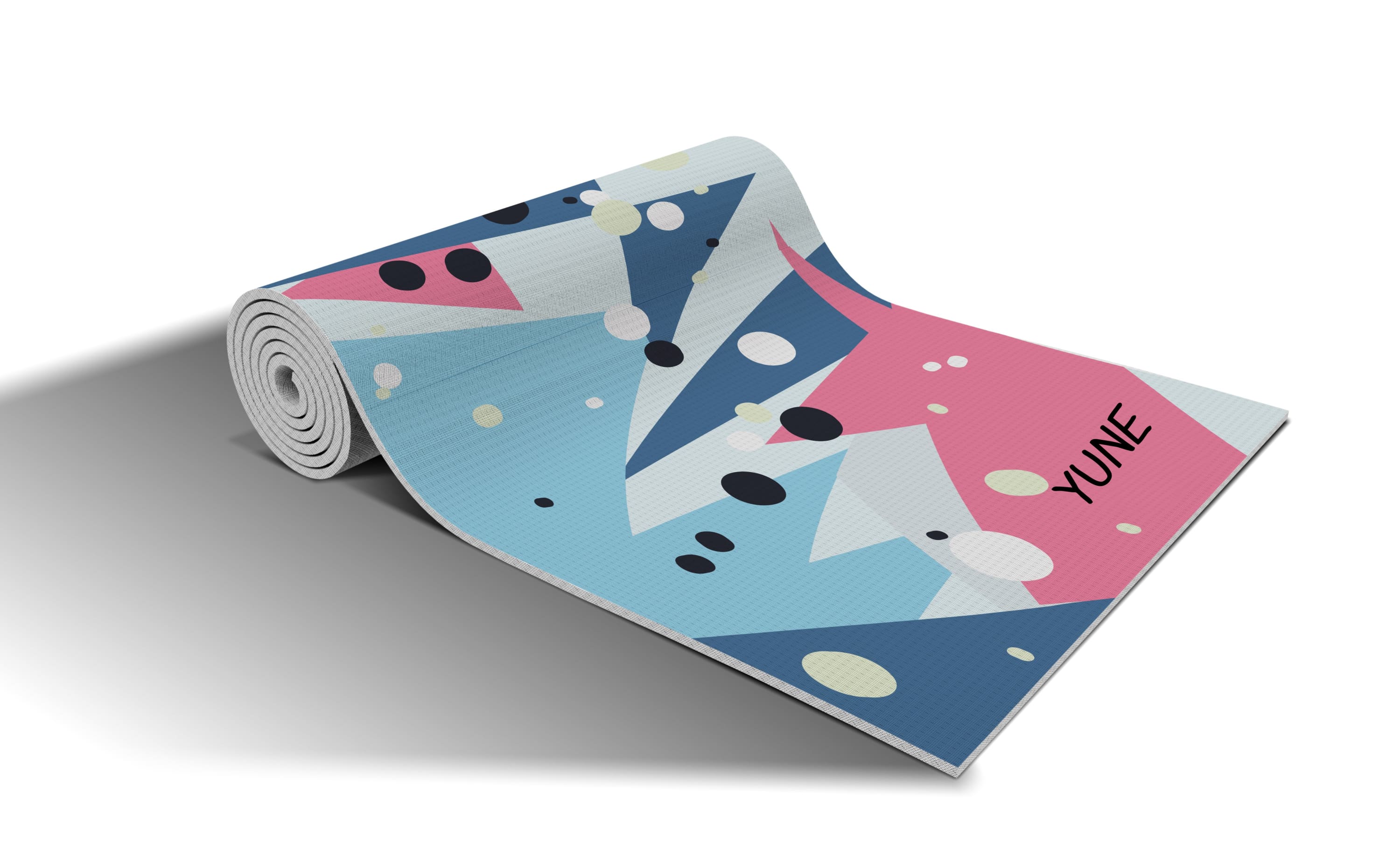 Yoga Mat | 6mm Thick | Multicolor | Non-Slip | Eco Friendly | Yune