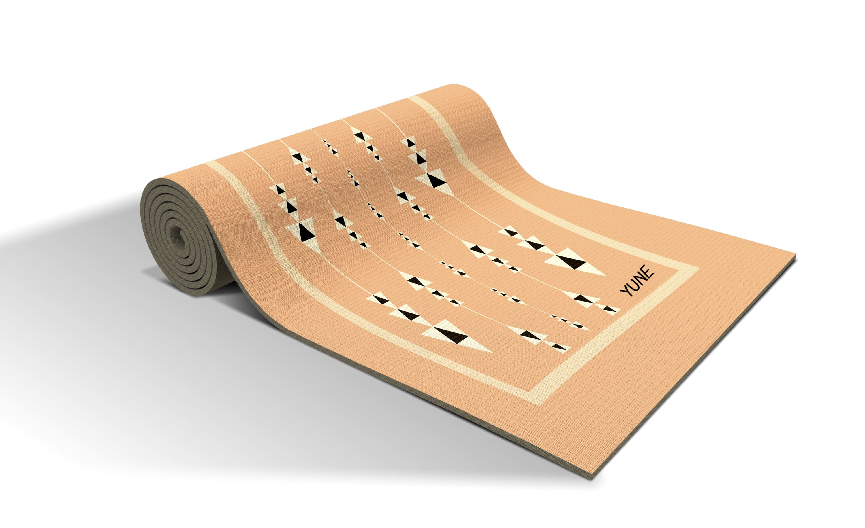 Yoga Mat | 6mm Thick | Tan | Non-Slip | Eco Friendly | Yune Yoga |